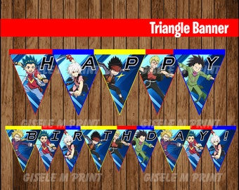 Beyblade Burst Party Etsy