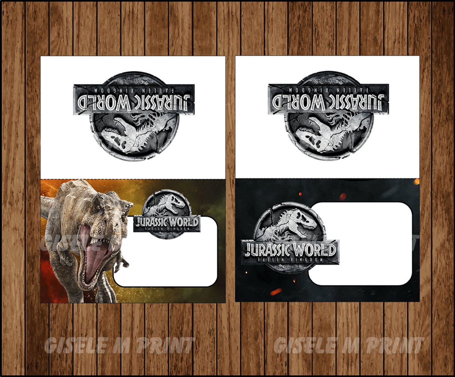 Jurassic World 2 Food Labels Printable Jurassic World Food - Etsy