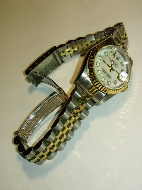 rolex oyster perpetual datejust 18k 750