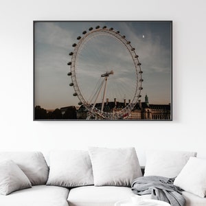 London Eye Print / Wall Art / Fine Art Photography