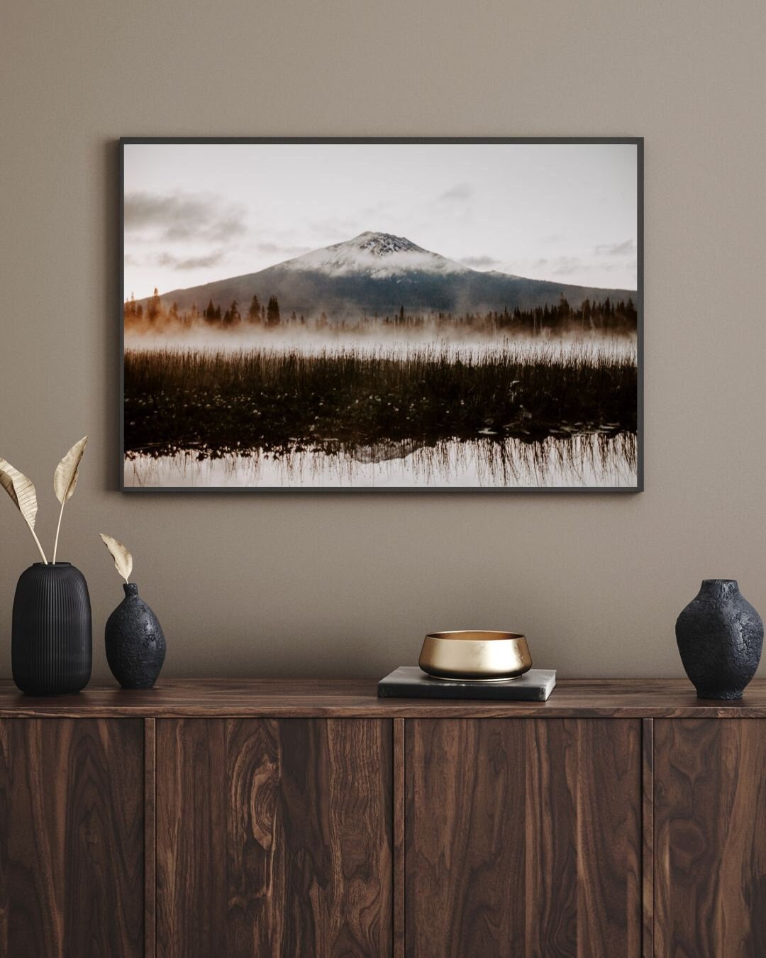 Mt Bachelor Wall Decor/ Fine Art Photography / Oregon Etsy