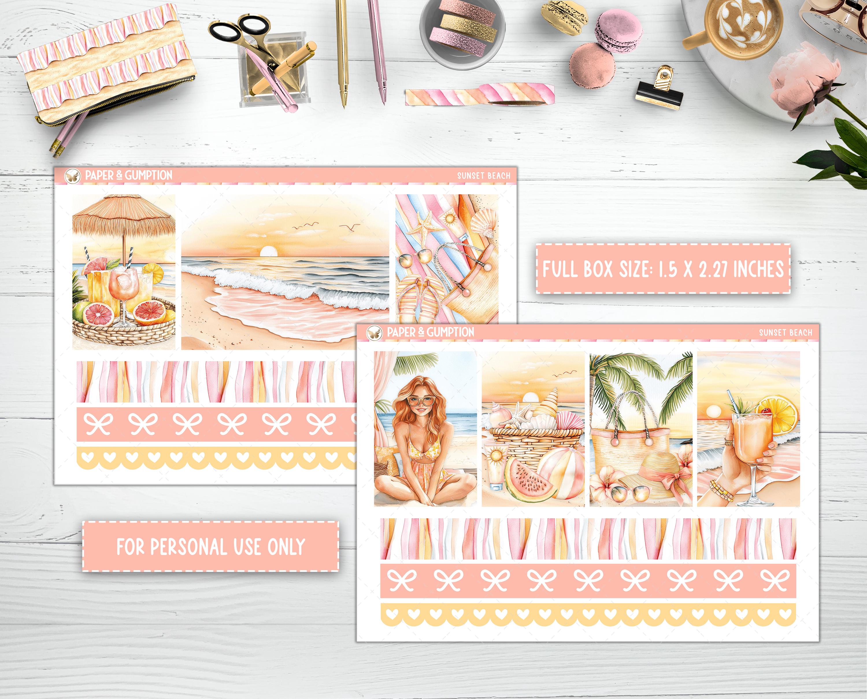 Printable Planner Stickers Weekly Sticker Kit Classic Happy Planner ...