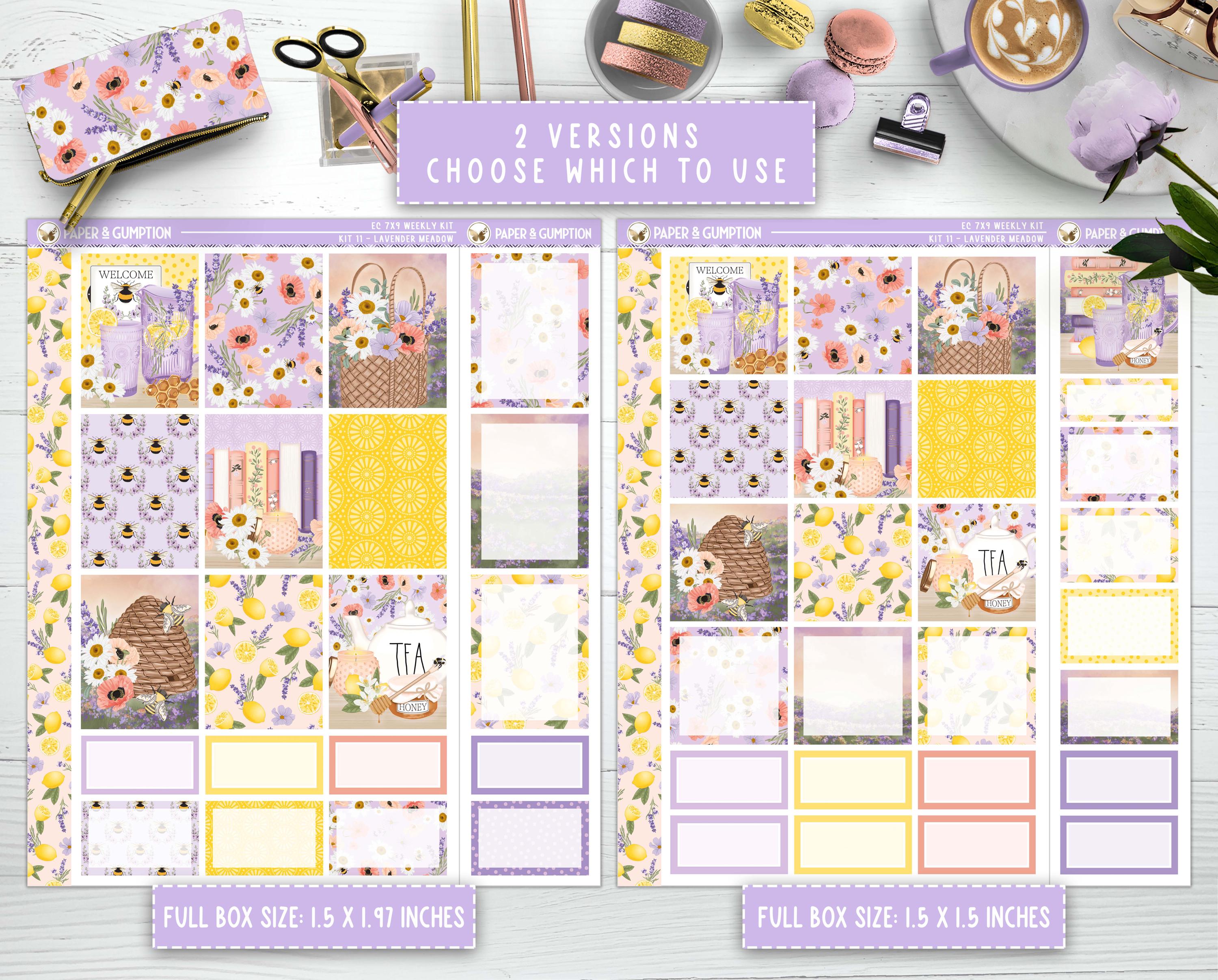 Printable Planner Stickers Erin Condren 7x9 Ec Vertical Weekly Sticker ...