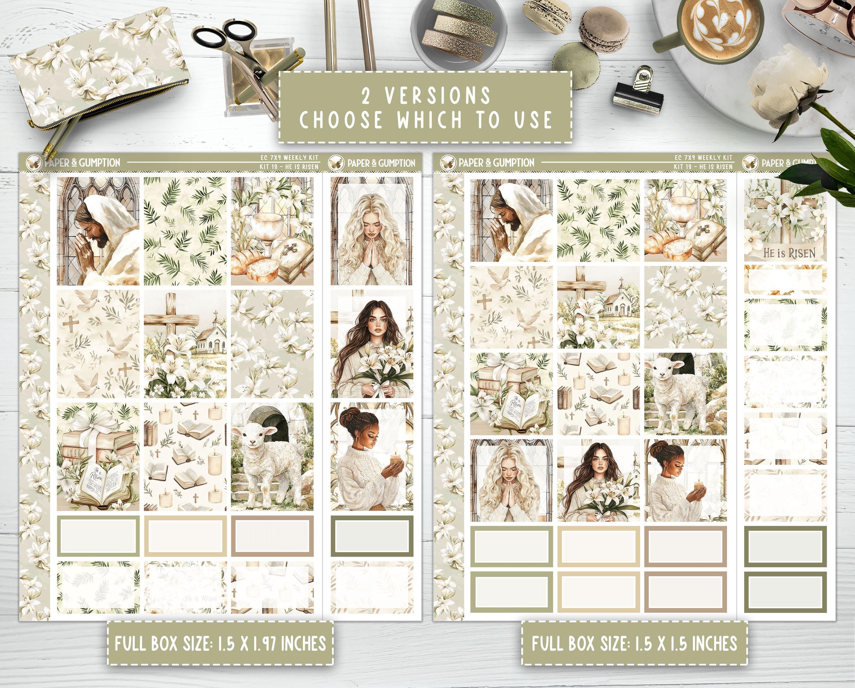Printable Planner Stickers Erin Condren 7x9 Ec Vertical Weekly Sticker ...