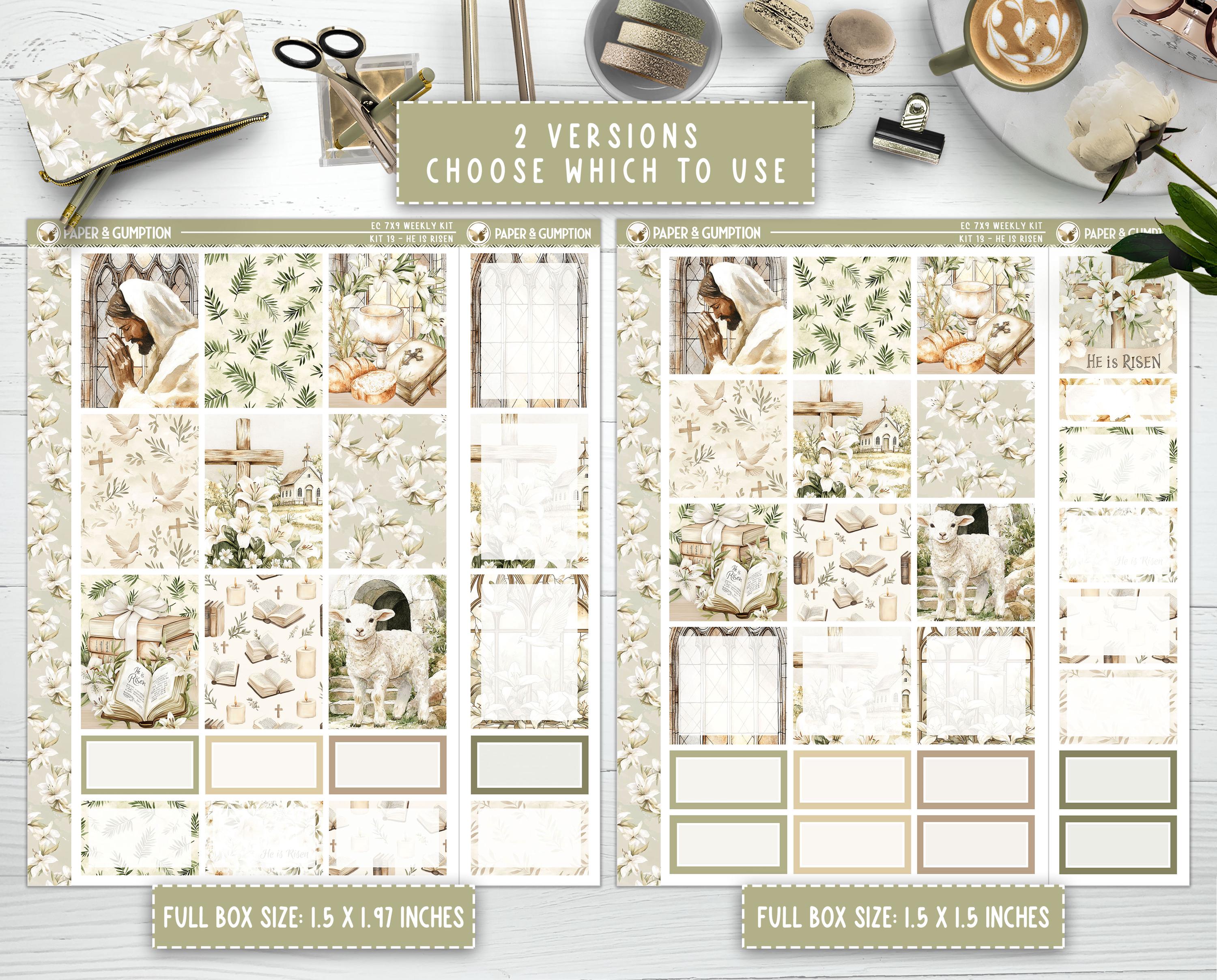 Printable Planner Stickers Erin Condren 7x9 Ec Vertical Weekly Sticker ...