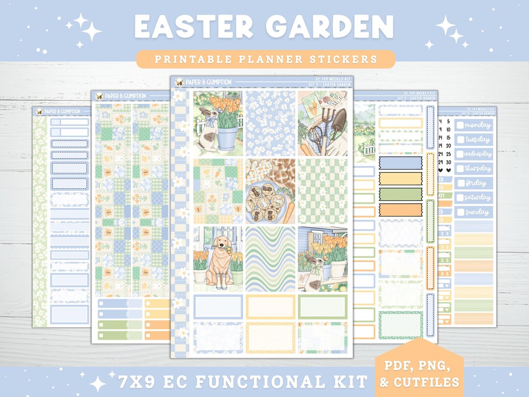 Printable Planner Stickers Erin Condren 7x9 Ec Vertical Weekly Sticker ...