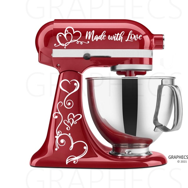 Stand Mixer Decal Etsy