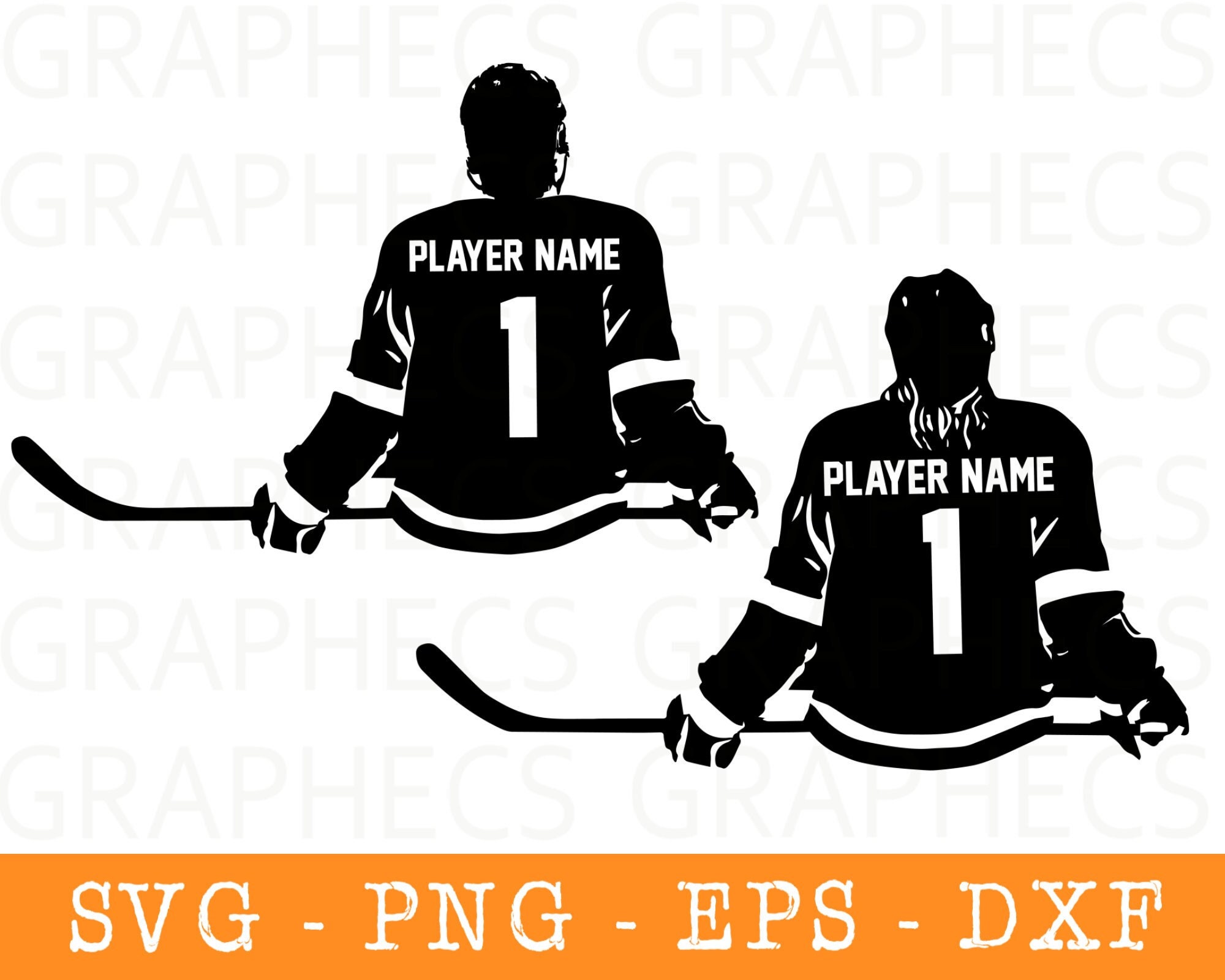 Hockey Jersey SVG Cut file by Creative Fabrica Crafts · Creative