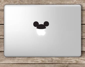 Mouse Hat Vinyl Decal Sticker Apple Laptop MacBook
