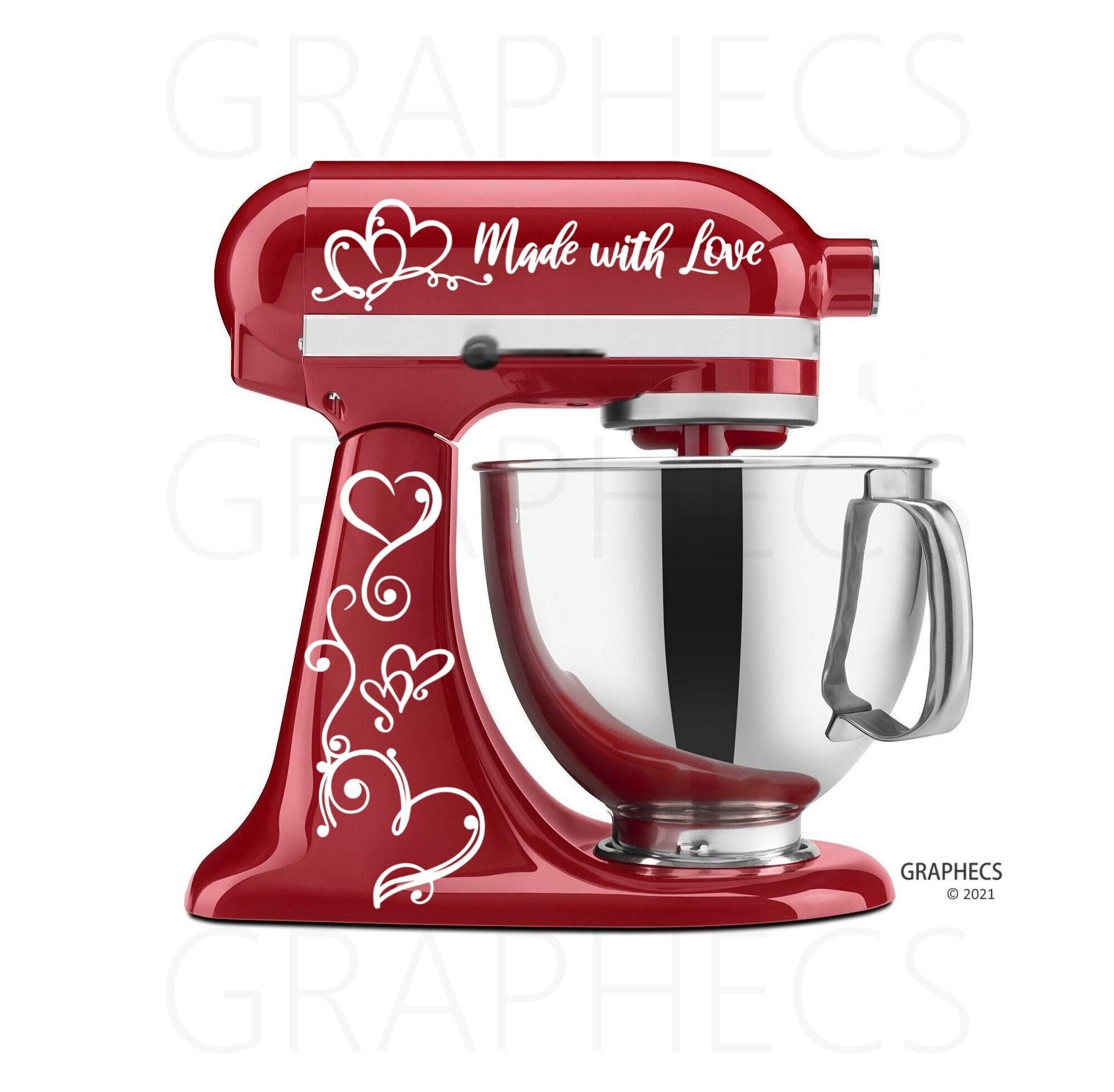 Cookie monster mixer clearance decal