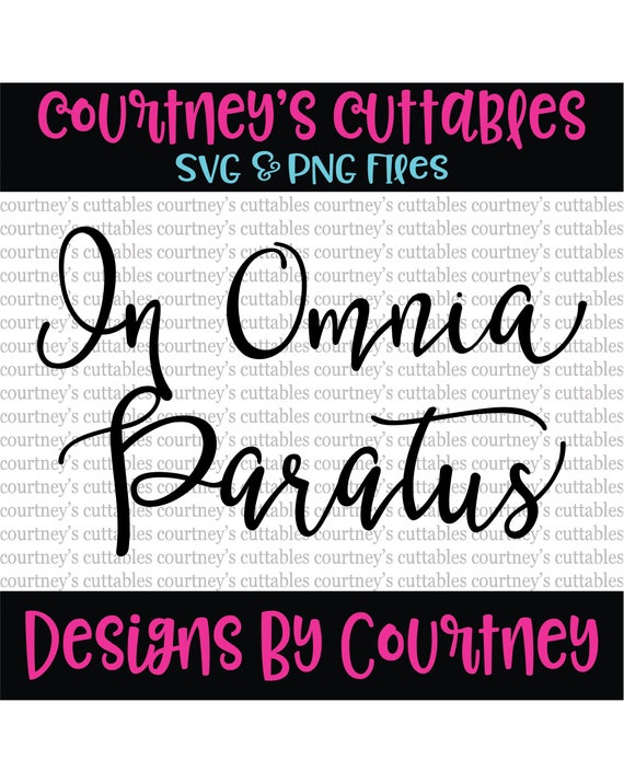 In Omnia Paratus Ready For Anything Gilmore Girls Svg Png Etsy