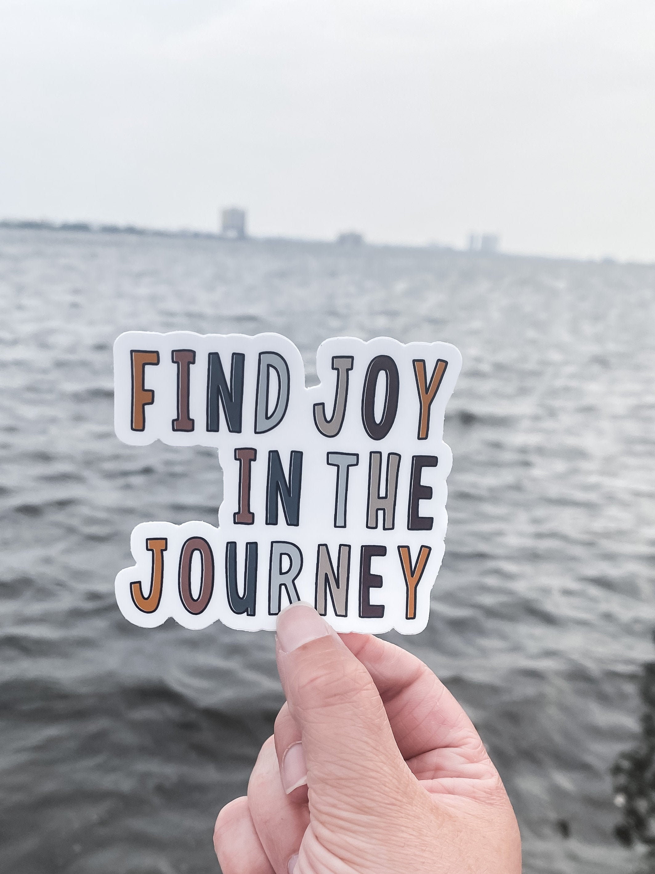 Find Joy In The Journey Vinyl Decal Waterproof Christian  Etsy