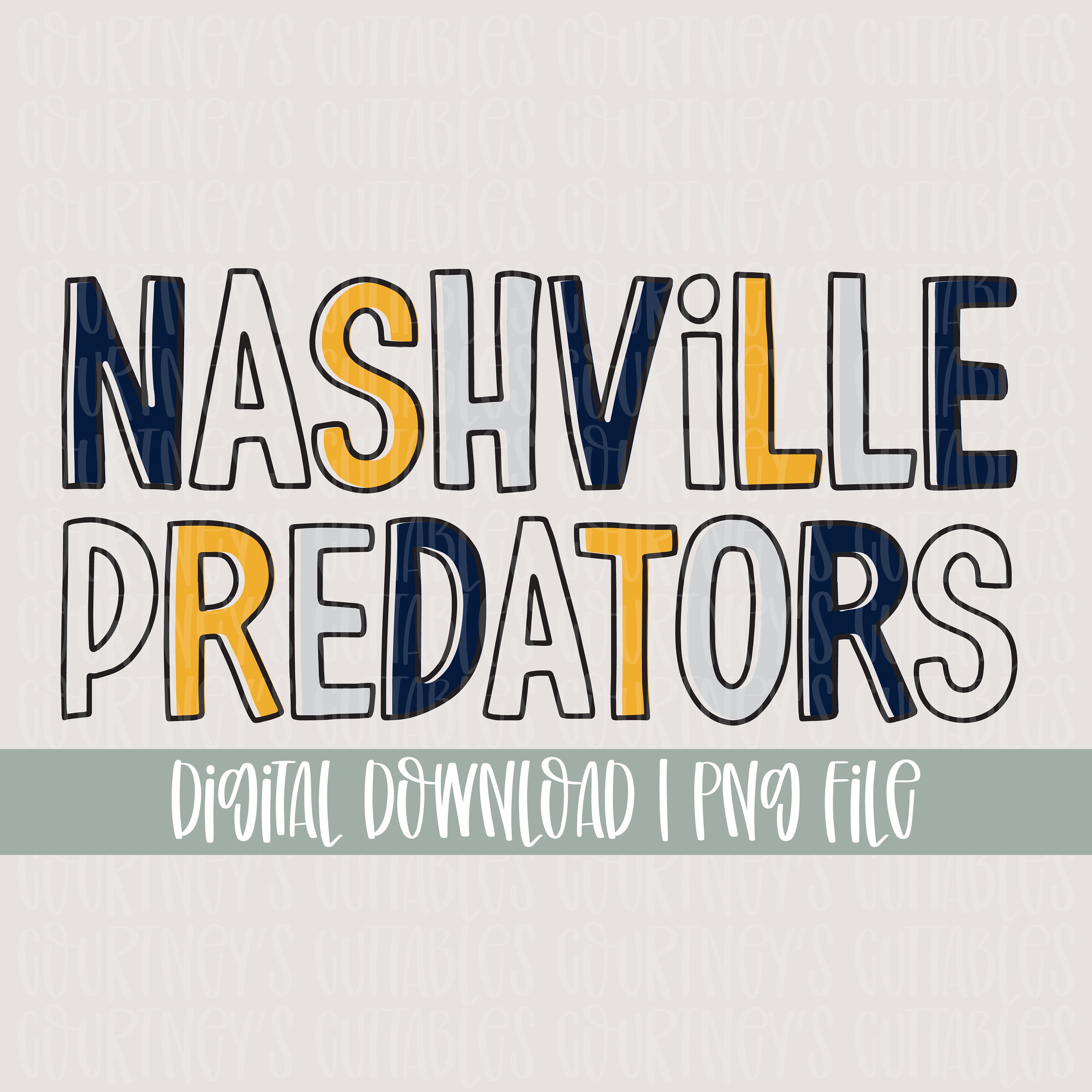 Nashville Predators Logo PNG Transparent & SVG Vector - Freebie Supply