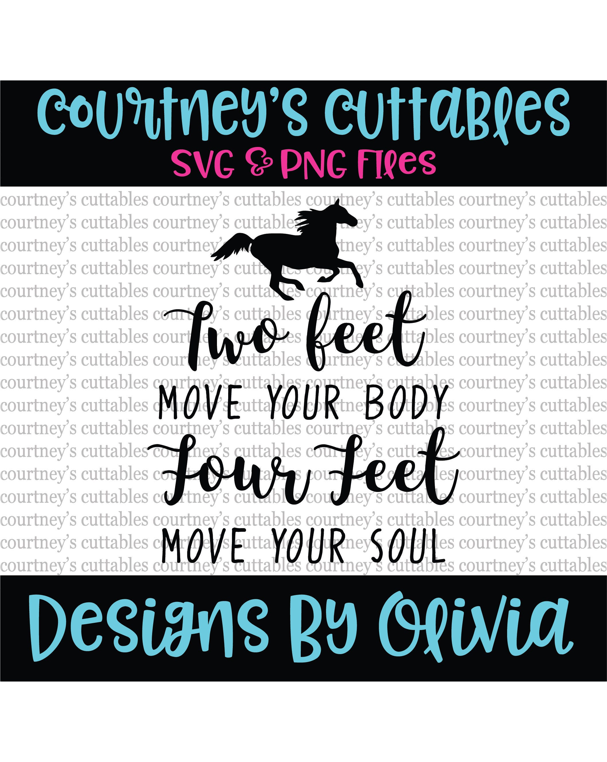 Two Feet Move Your Body Four Feet Move Your Soul
