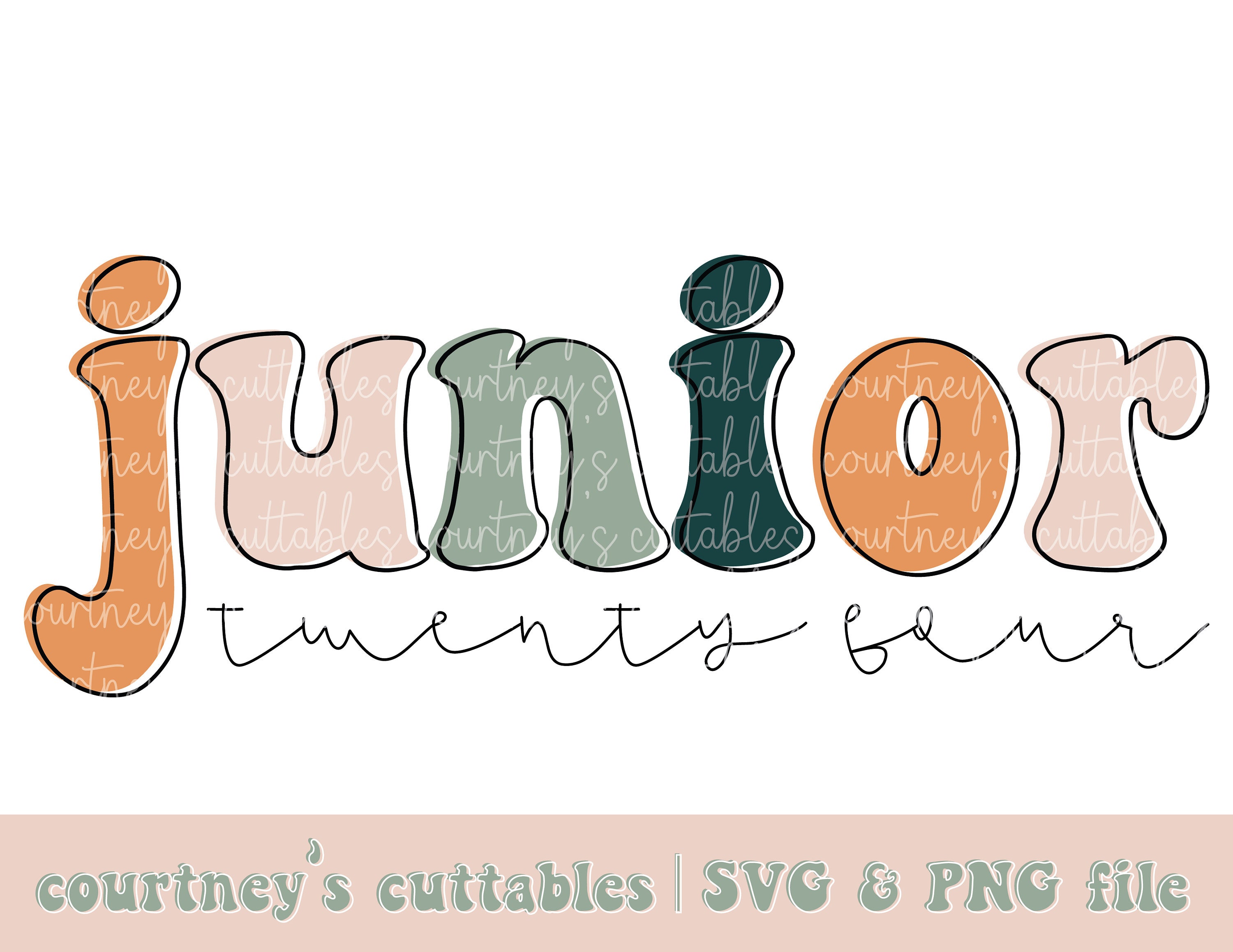 Junior 2024 Sublimation Design High School Junior Back to Etsy