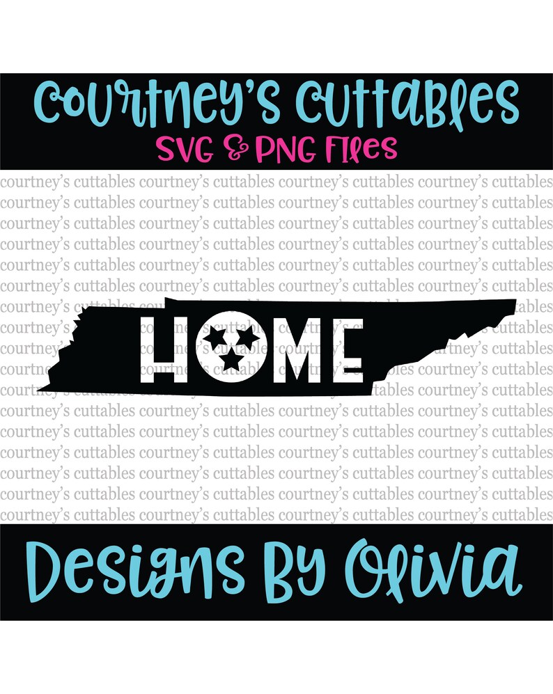 Tennessee home with tn flag svg/ png file | Etsy
