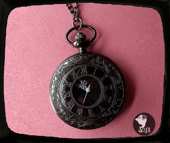 gothic pocket watch