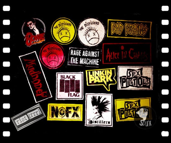 Parches musicales punk rock para ropa Parches The Distillers | Etsy México
