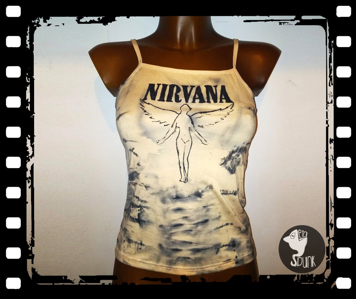 Nirvana in utero tshirt Nirvana tank top Grunge 90s Etsy