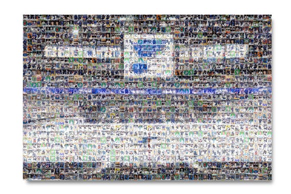 St. Louis Mosaic Art Print from Trading Card Images