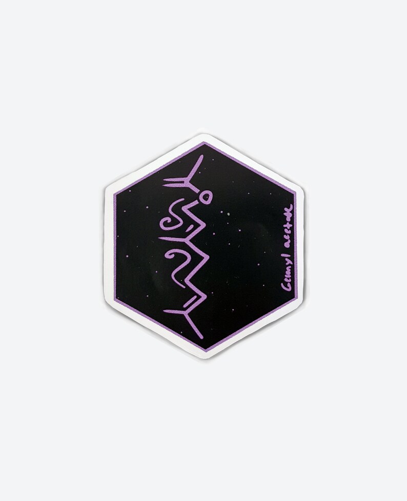 3 Pack Organic Chemistry Stickers GBV // Science Teacher Gift Etsy