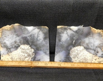 Amethyst Sage Agate Rough Slabs for Lapidary, Nevada