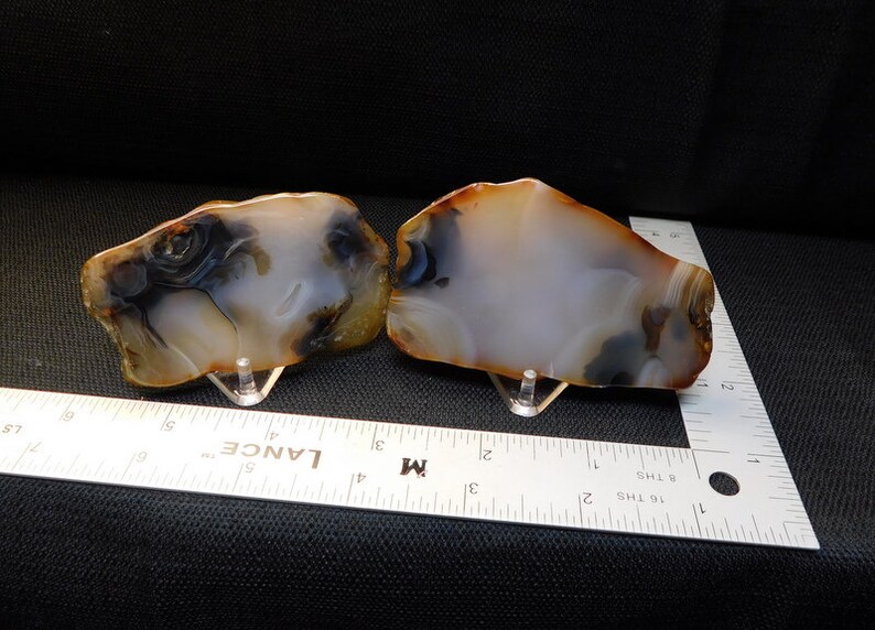 Madagascar ZyaMara Polished Agate Slab Pieces