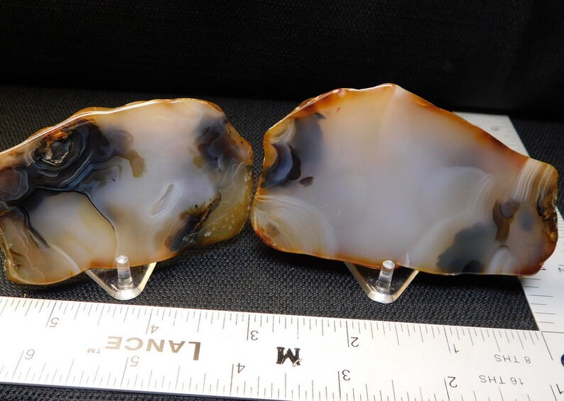 Madagascar ZyaMara Polished Agate Slab Pieces