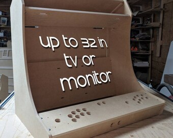 2 Player 27in To 32in Screen Bartop Tabletop Arcade Cabinet Etsy