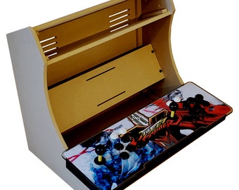 Kit de bricolaje para gabinete arcade Pandora's Box LVL24P2: Bartop, fácil de ensamblar FS