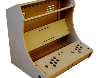 LVL24 Sanwa 24" Bartop Arcade Cabinet Kit: DIY Easy Assemble, Sanwa Joystick FS