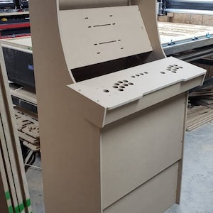 LVL32B2 Flagship 2 Player Upright Arcade Cabinet Kit for up to a 32" screen Easy to Assemble with FREE SHIPPING