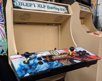 LVL23P Pandora's Box ready bartop / tabletop arcade cabinet DIY kit w/ marquee holder flat pack mdf Easy to Assemble "XLP"