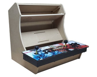 LVL23P2 Bartop Arcade Cabinet Kit: Pandora's Box, 23" Screen, Flat Pack FS