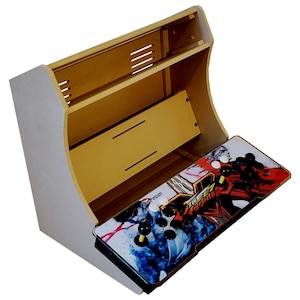 Pandora&#39;s Box Ready Arcade Cabinet Kit, Up to a 24in Screen, LVL24P, DIY Arcade Machine, Video Game Cabinet Kit, Bartop, Table top