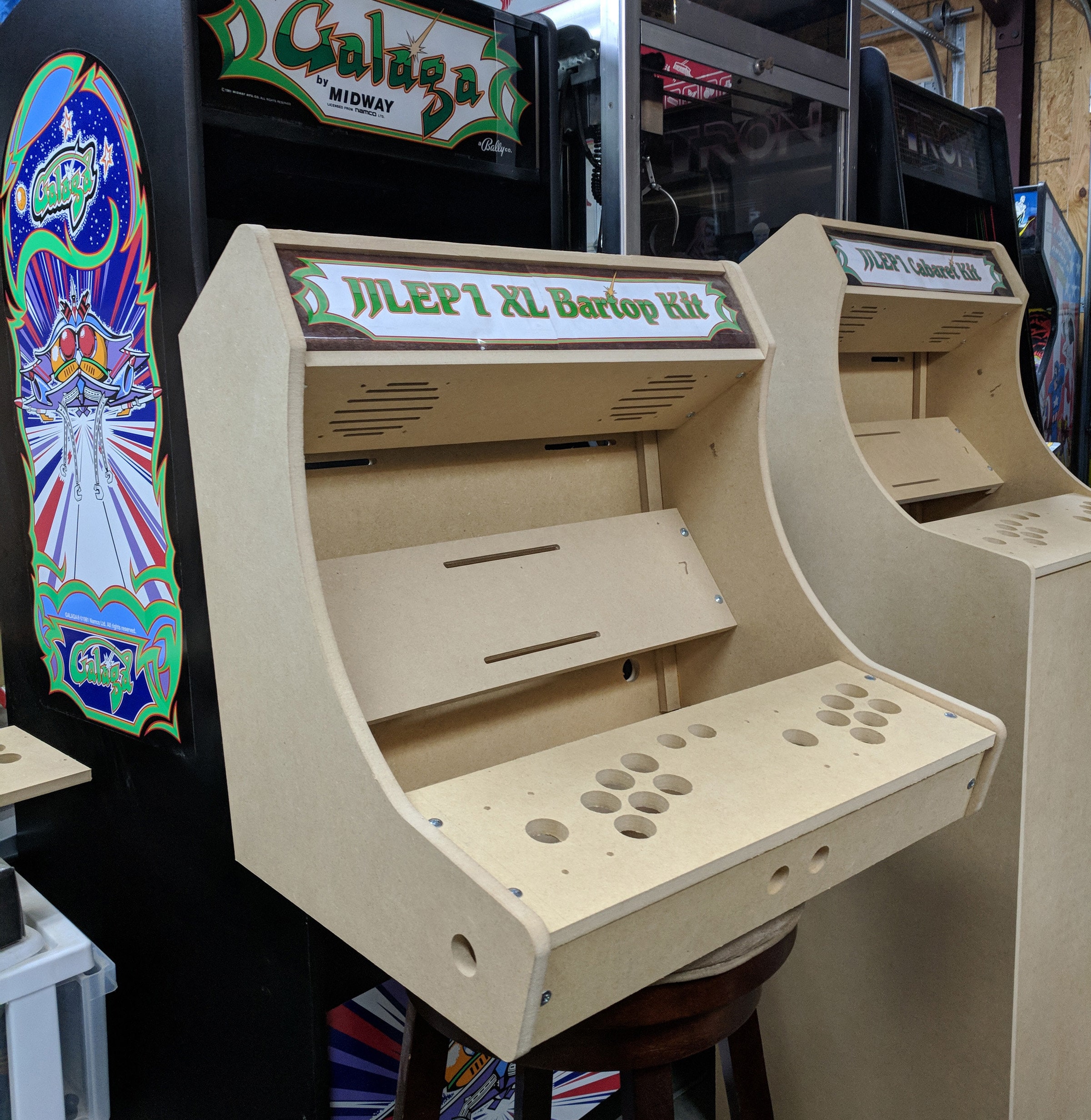 2 player bartop arcade cabinet plans