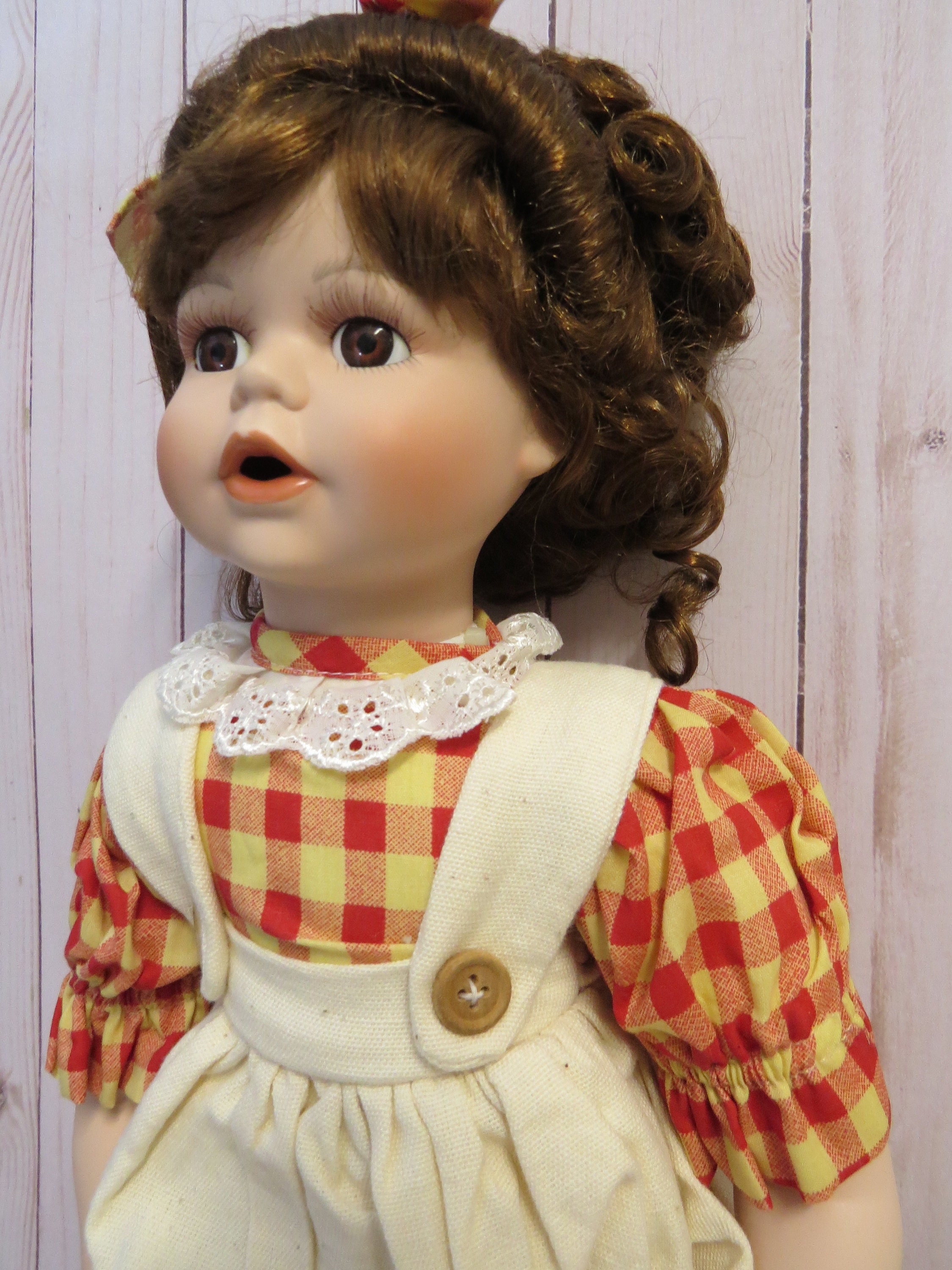 porcelain dolls with certificate of authenticity