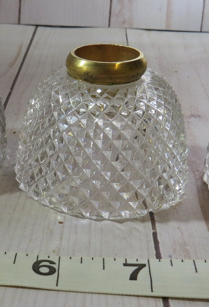 Glass Cup Pendants for Vintage Chandelier