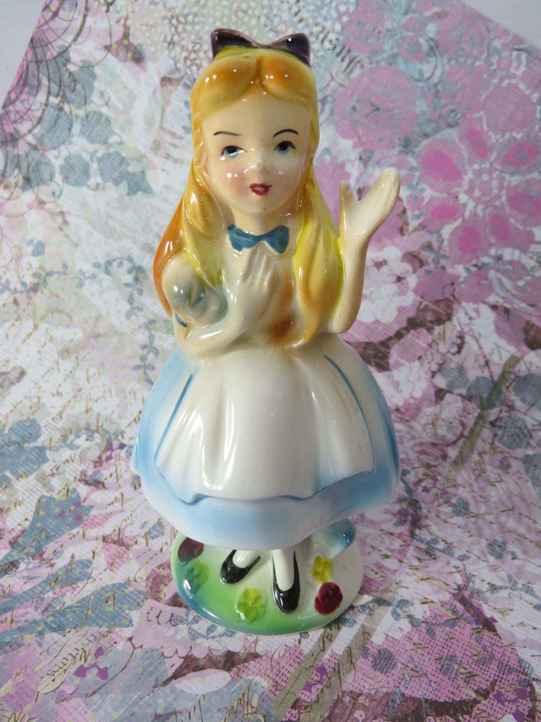 alice in wonderland pewter figurines