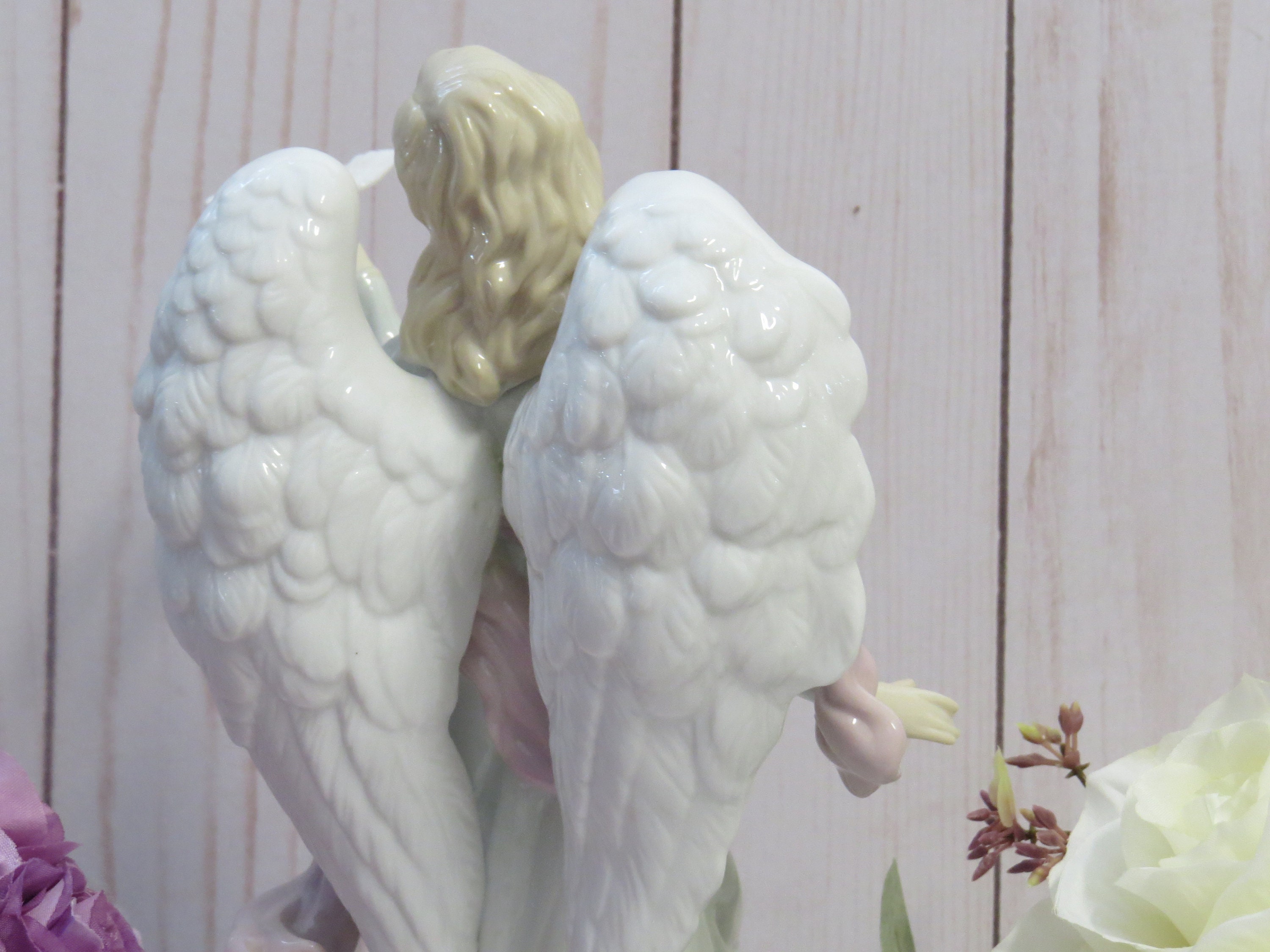 Fine Porcelain Guardian Angel Figurine