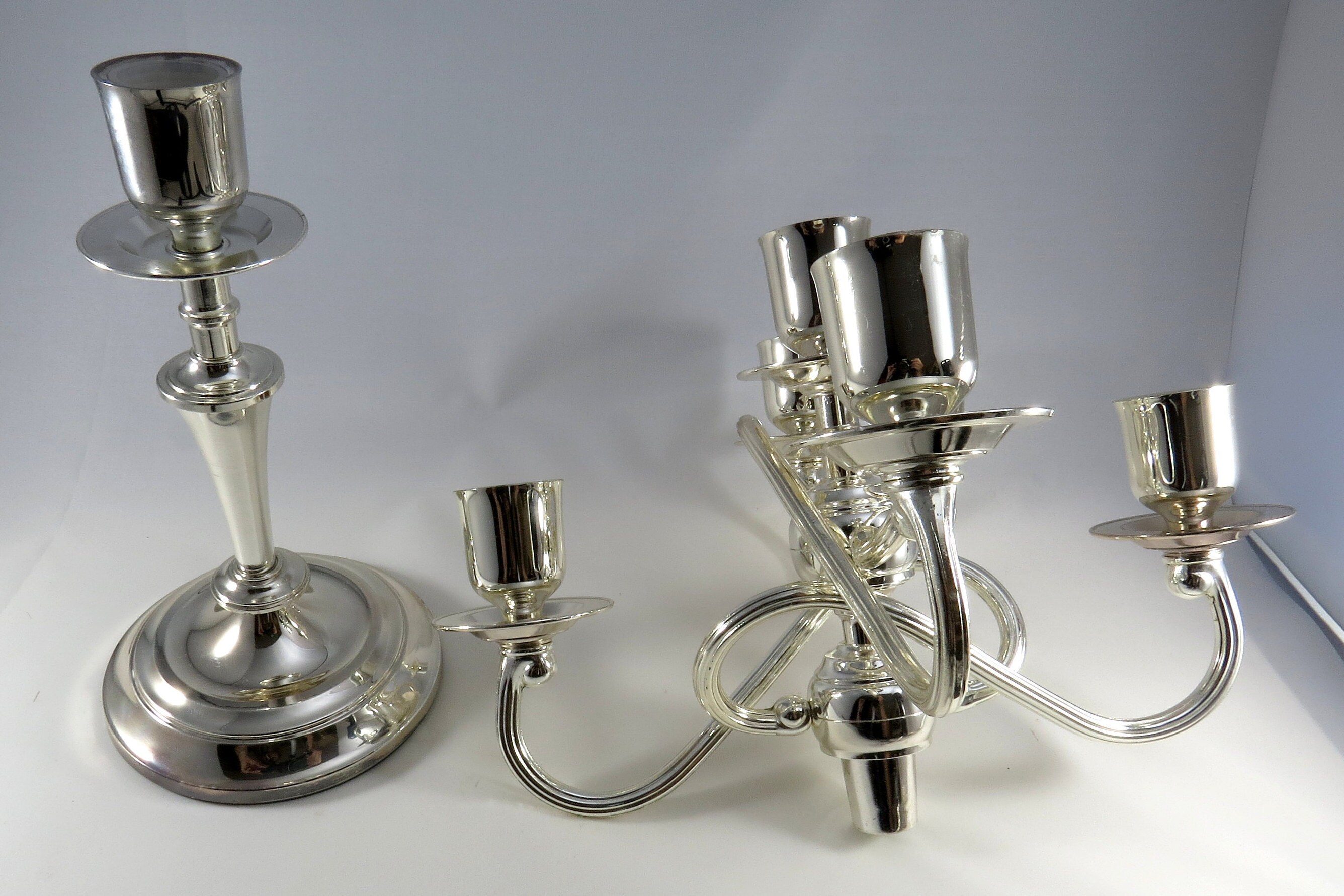 Victorian Style 5 Candles Holder Candelabrum for a fancy dining room