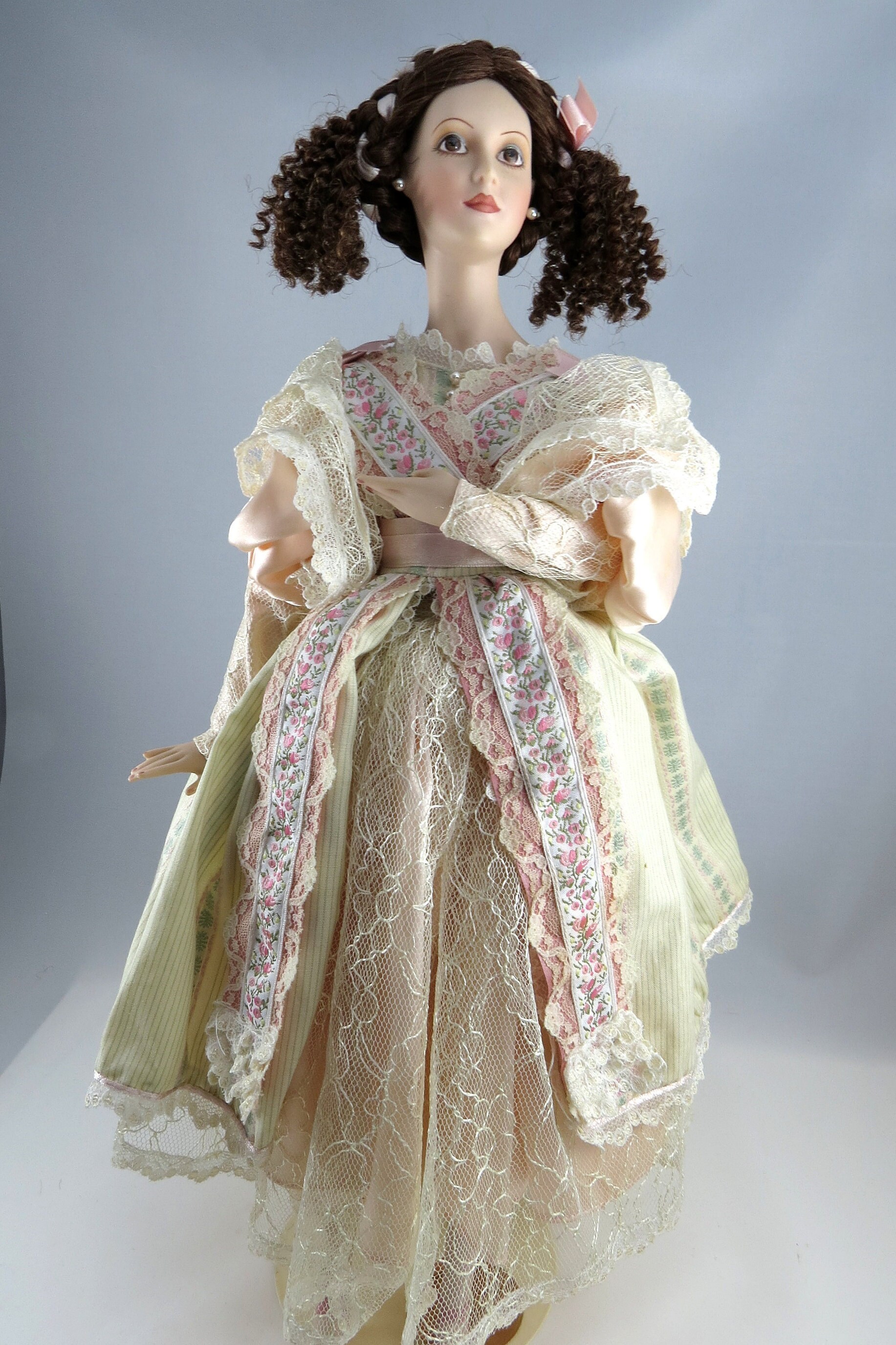 Poupée Franklin Heirloom Mary Mary 1988 – Collection Vintage 40 Cm