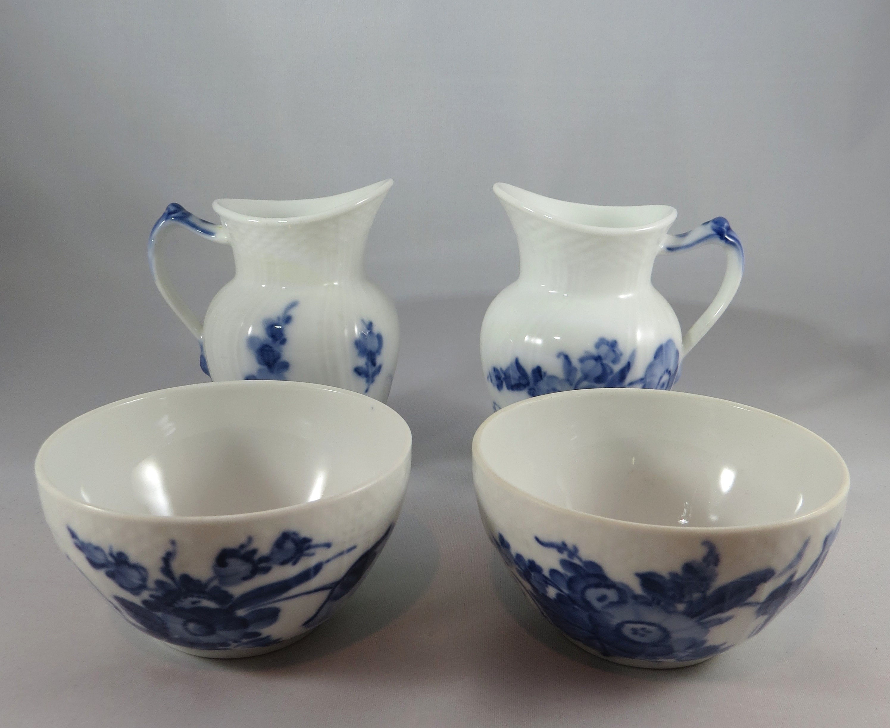 Royal Copenhagen Denmark porcelain tea 4 pieces set