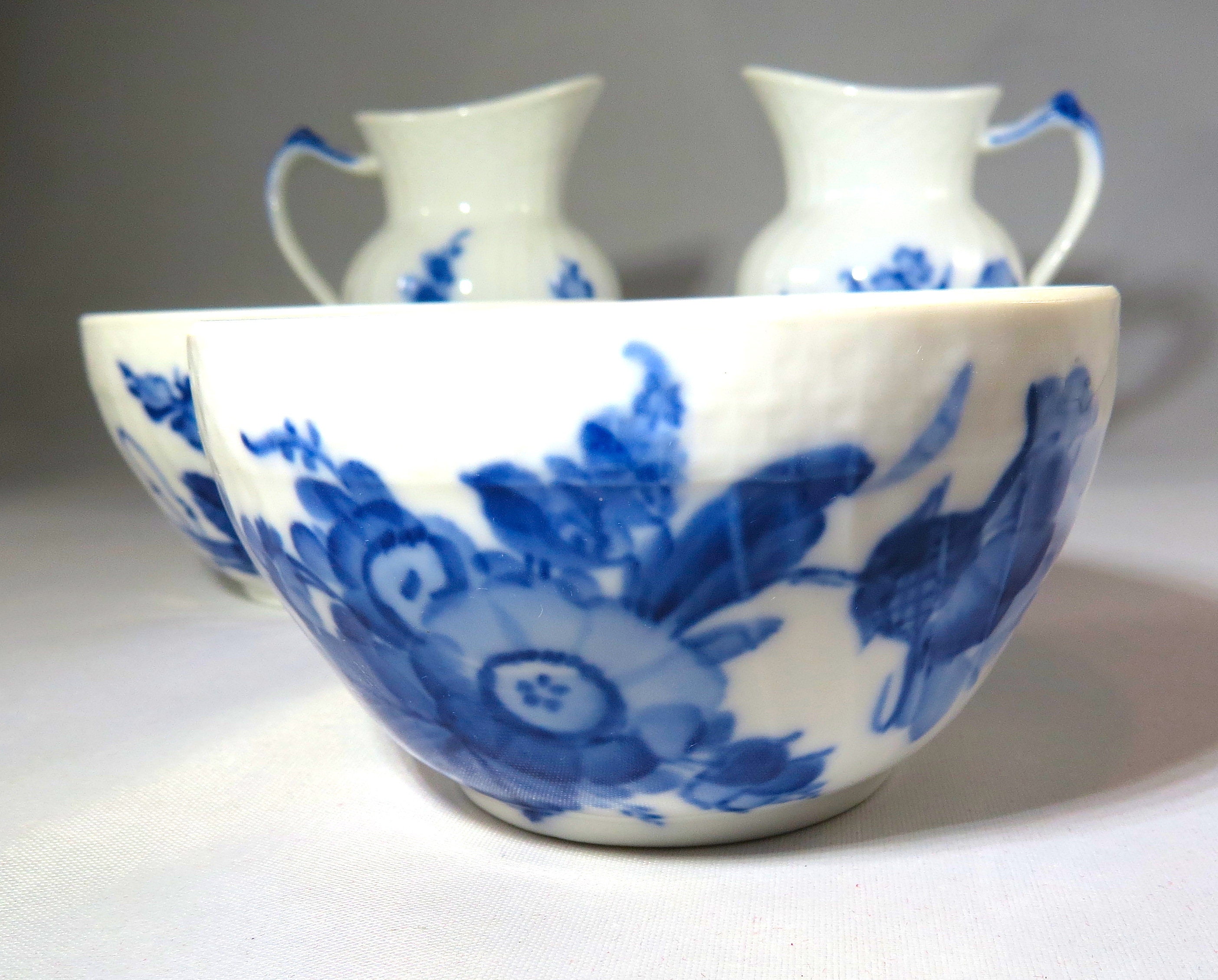 Royal Copenhagen Denmark porcelain tea 4 pieces set