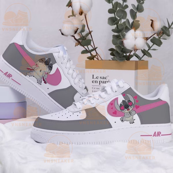 Personalized shoes, Custom Sneakers Air force 1 Women, Custom Shoes Cartoon, AF1 Hand Painted, Custom shoes Women