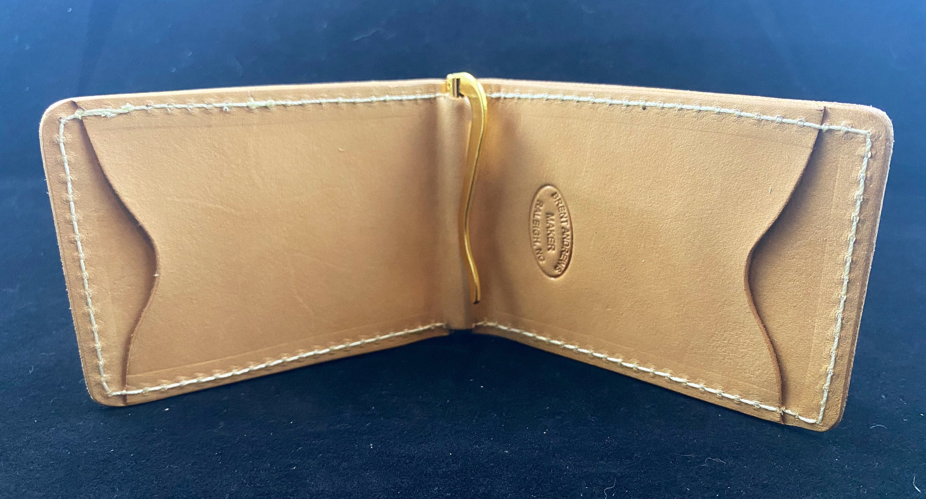 Leather Front Pocket Wallet - Etsy