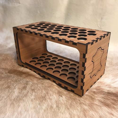 Leather Stamp Tool Rack Laser Cut Download Etsy