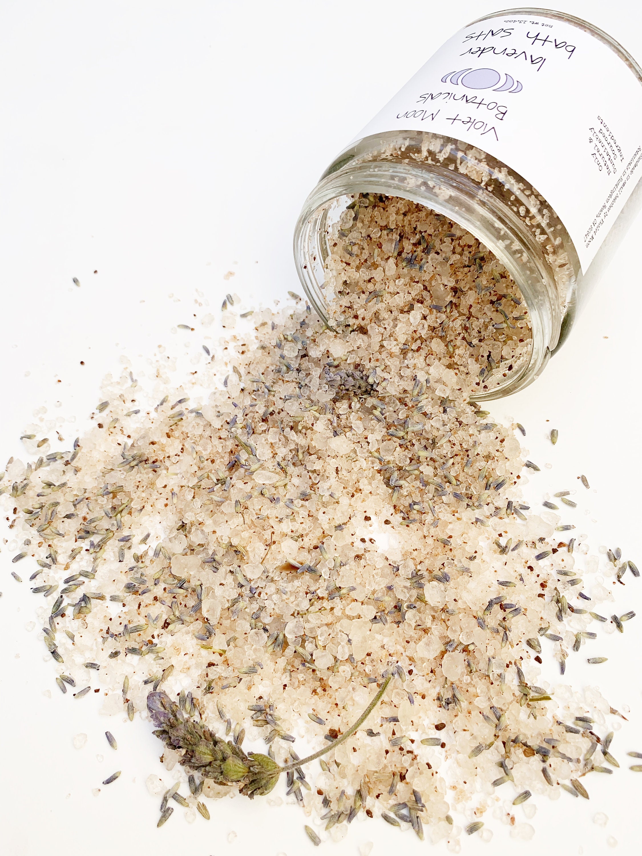 Sales de baño de lavanda relajante y romántico baño vegano | Etsy