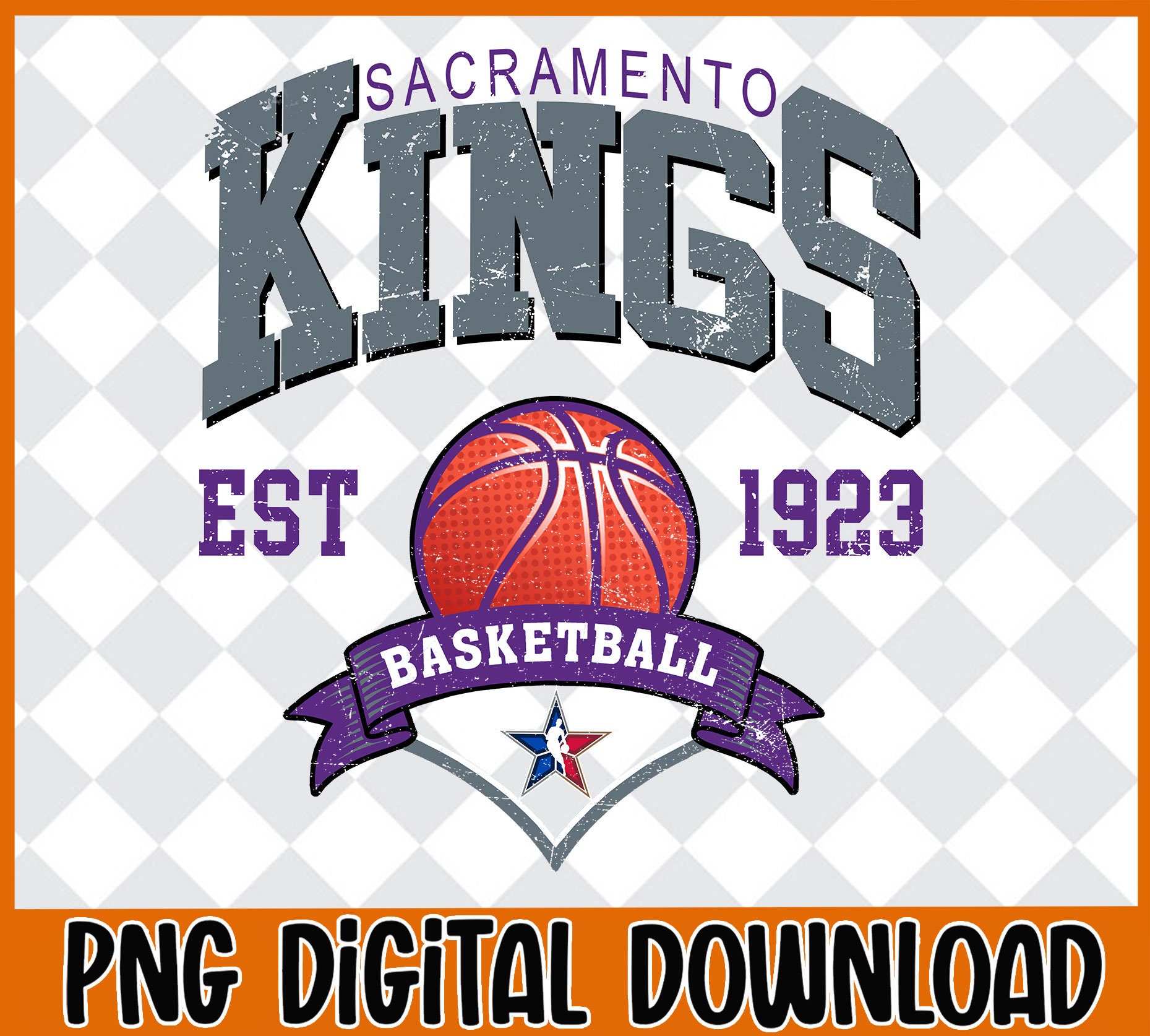 Sacramento Kings Official NBA Team Logo Poster - Costacos Sports