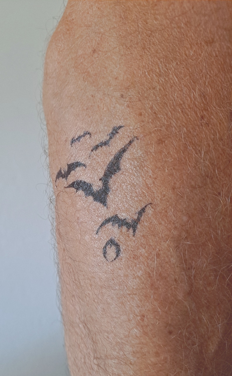 Eddie Munson Full Set Temporary Tattoos by Cosplay Tats ST4 Etsy